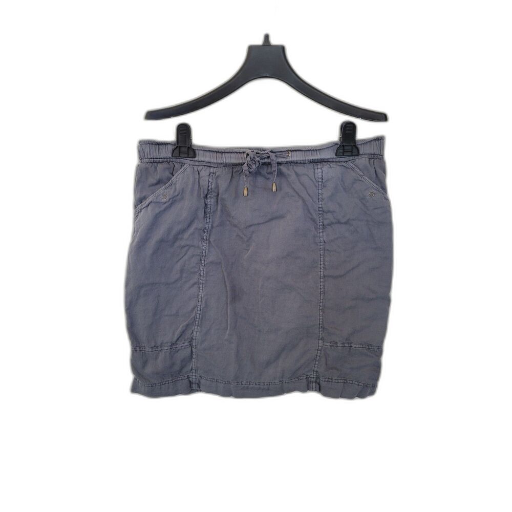 Anthropologie Hei Hei Grey Cotton Skirt